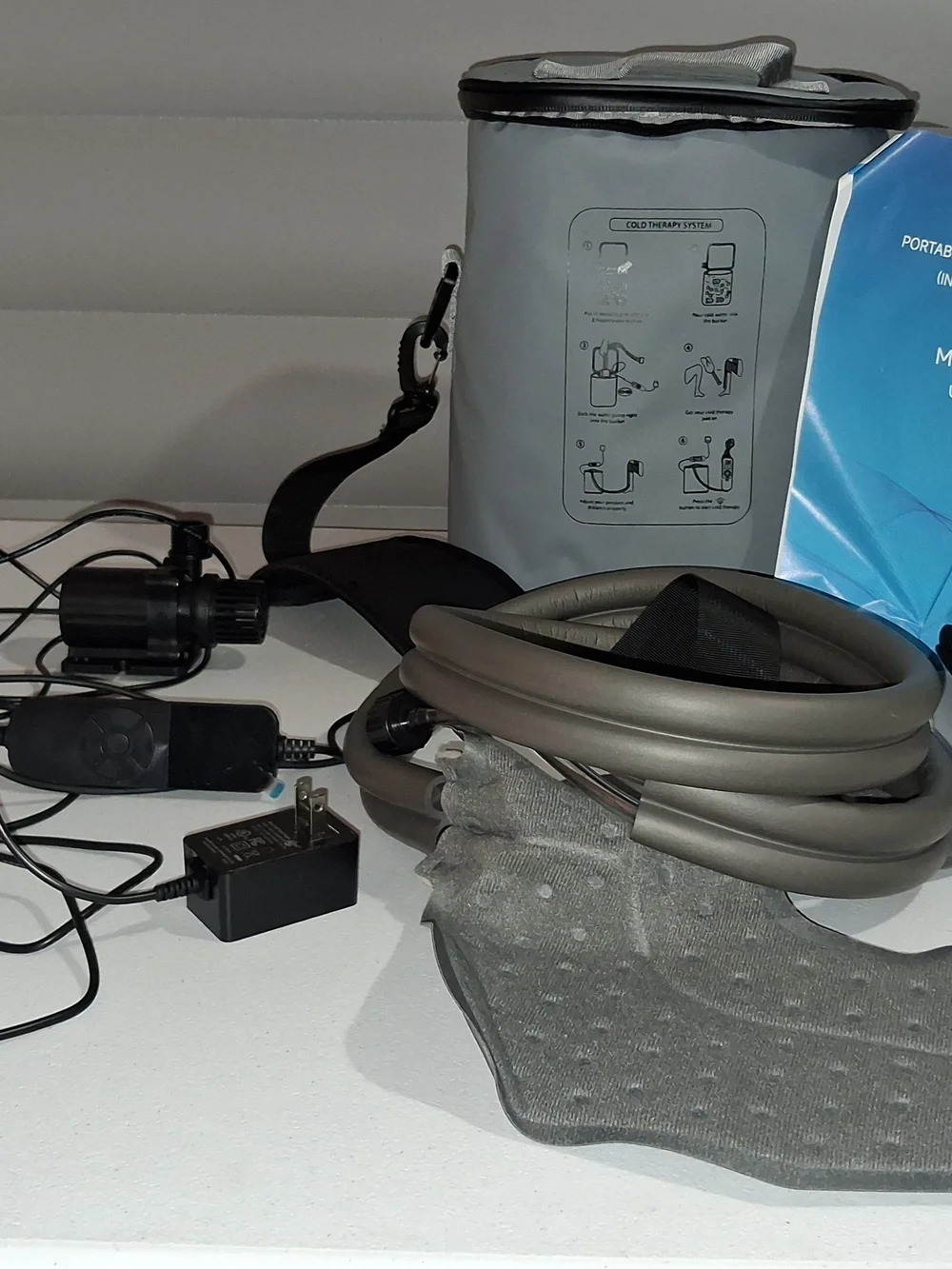 Portable Cold Therapy System - Gray